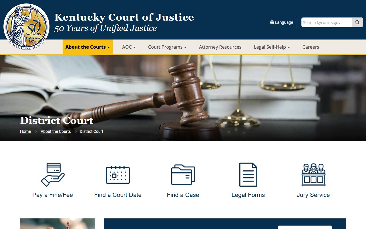 Adair County court dockets District Court