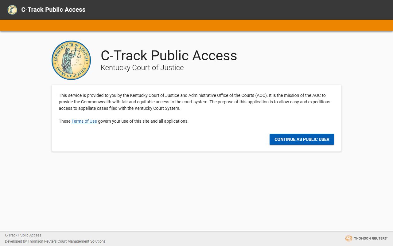 Adair County court records appellate public access