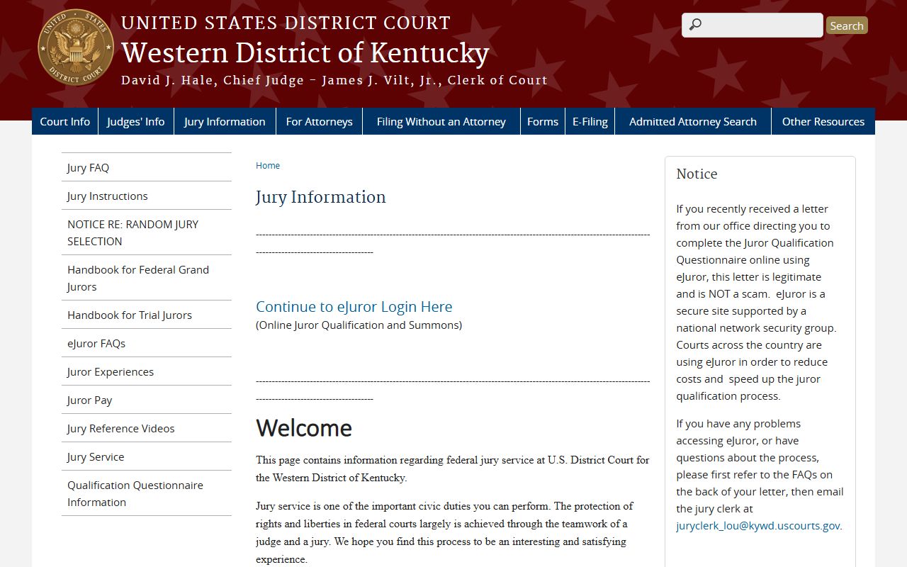 Adair County Circuit Court records Western District jury information