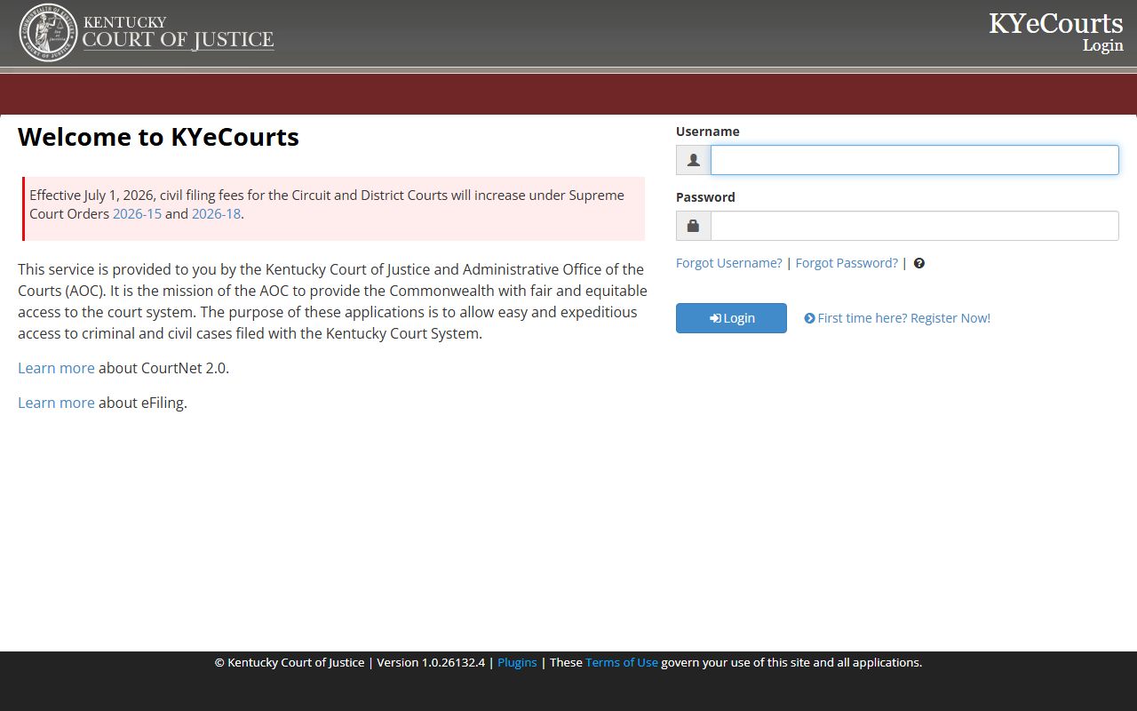 Adair County court records CourtNet case search